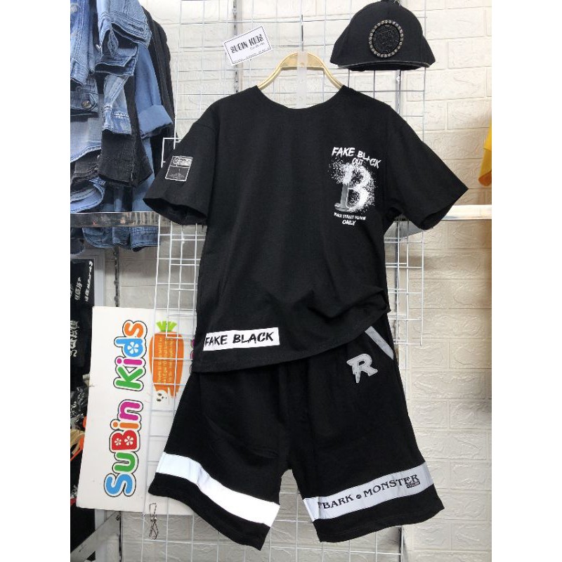 Bộ hiphop B đen SBB095 SUBIN KIDS