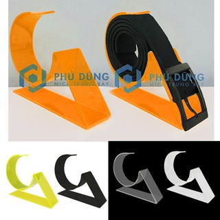 [COMBO 10] Kệ Mica ỐC SÊN NHIỀU MÀU Trưng Bày Dây Nịt