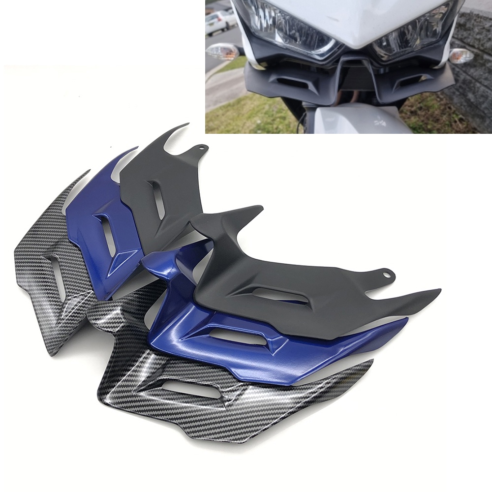 Khung Cánh Gió Phía Trước Bằng Sợi Carbon Cho Xe Mô Tô Yamaha YZF R3 R25 YZFR3 YZFR25 2014-2018
