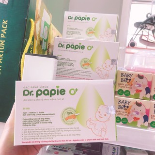 Gạc rơ lưỡi Dr.papie 30 gói