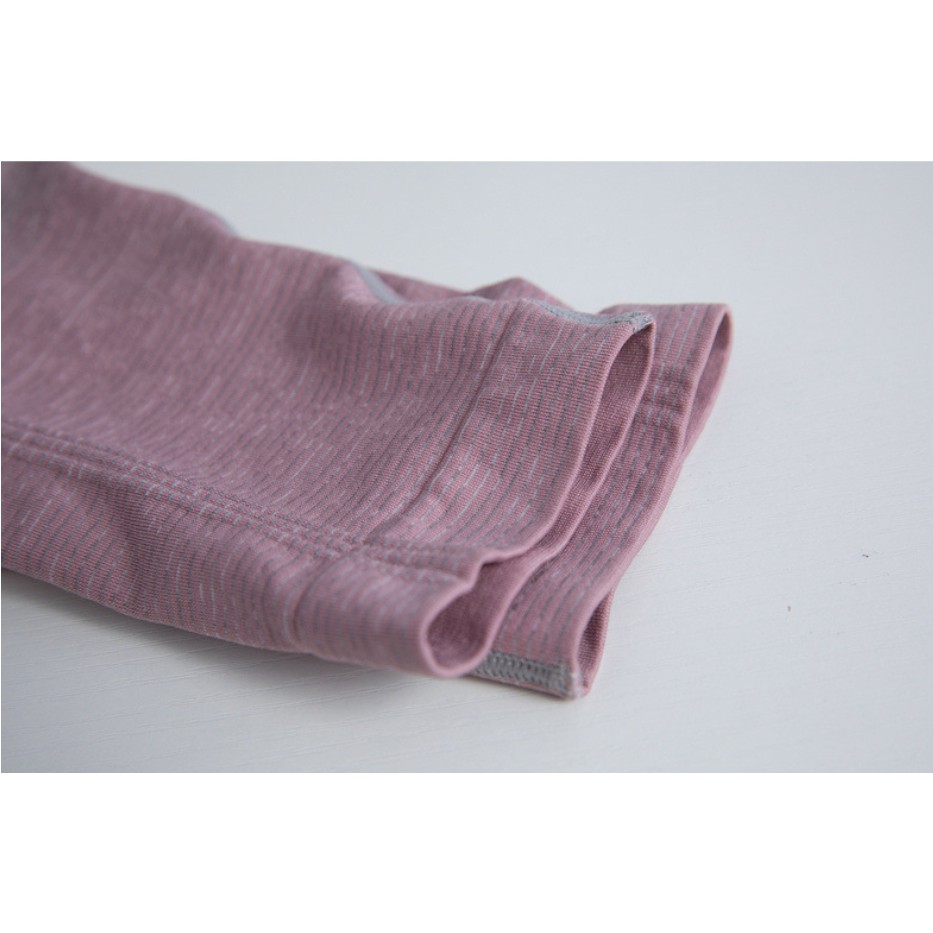 Quần legging phối sọc ngang bo gối cao cấp | BigBuy360 - bigbuy360.vn