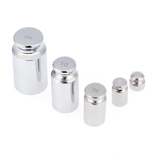 Bộ cục cân 1g 2g 5g 10g 20g mạ crom cho cân điện tử