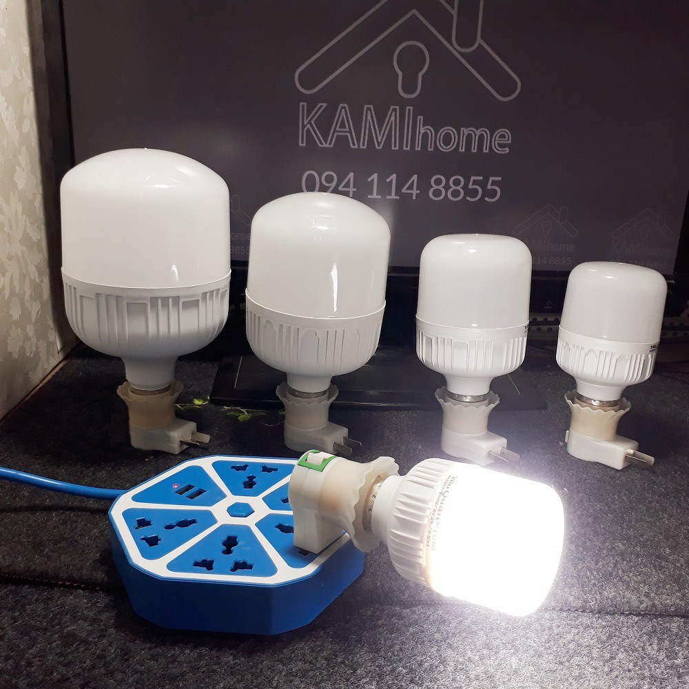 Bóng đèn Led Bulb siêu sáng chống vỡ công suất 10/15/20/30/45W Kamivietnam 37002