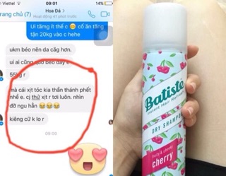 Dầu Gội Khô Batiste