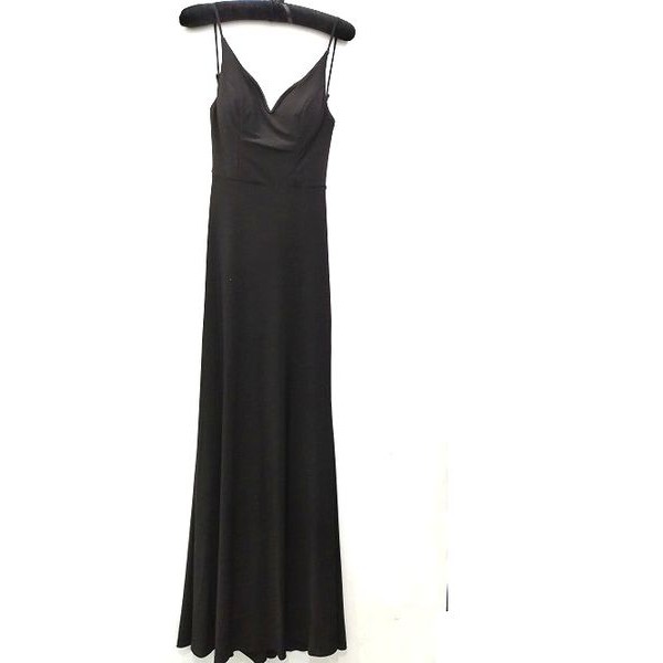 Đầm dạ hội B.Darlin hai dây hở lưng màu đen sang trọng Q131P817 ( TH8888 )