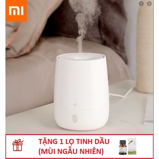 Máy xông tinh dầu, phun sương tạo ẩm Mini Xiaomi HL (120ml) tích hợp đèn LED 7 màu