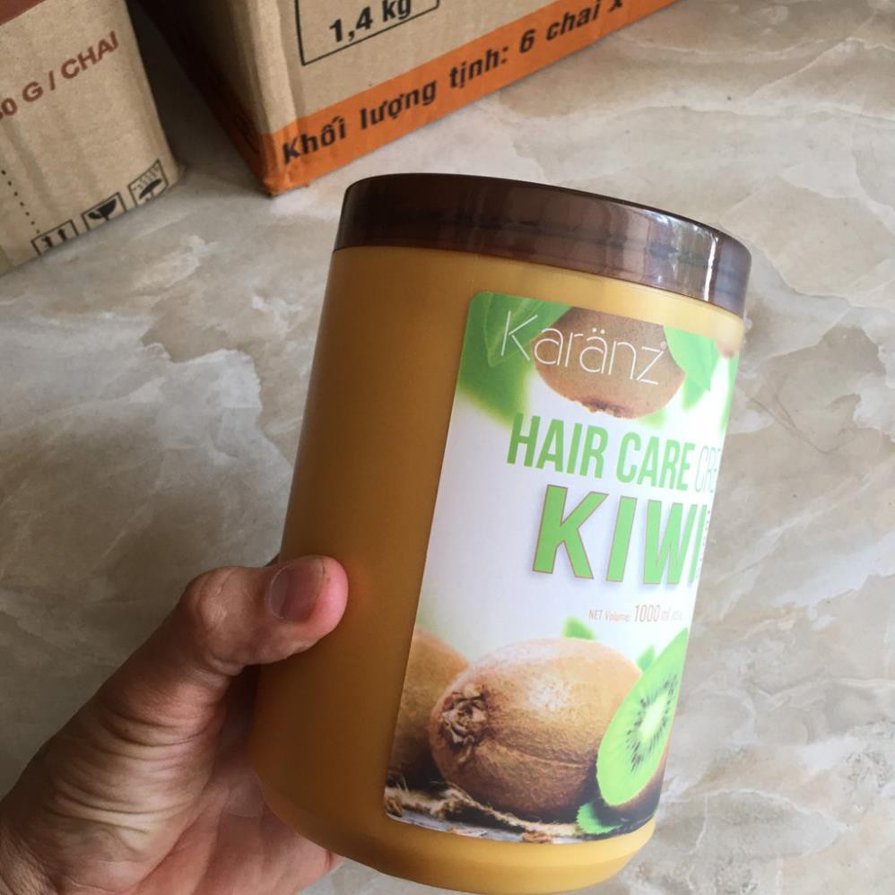 - Dầu hấp phục hồi tóc kiwi nhật bản (ủ lạnh )bảo vệ tóc chắc khỏe ngay tại nhà - thể tích 1000ml hàng chính hãng