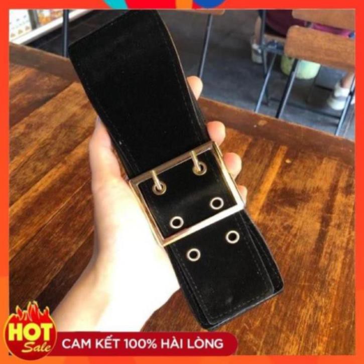 Dai váy nhung 6 lỗ bản 5.5cm