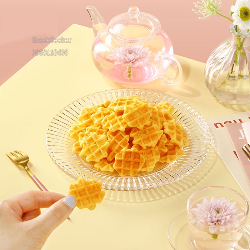 [FREESHIP 50K] Bánh Trứng Gà vừng đen nội địa Trung - Đồ ăn vặt Snackseeker - Bánh trứng gà tươi