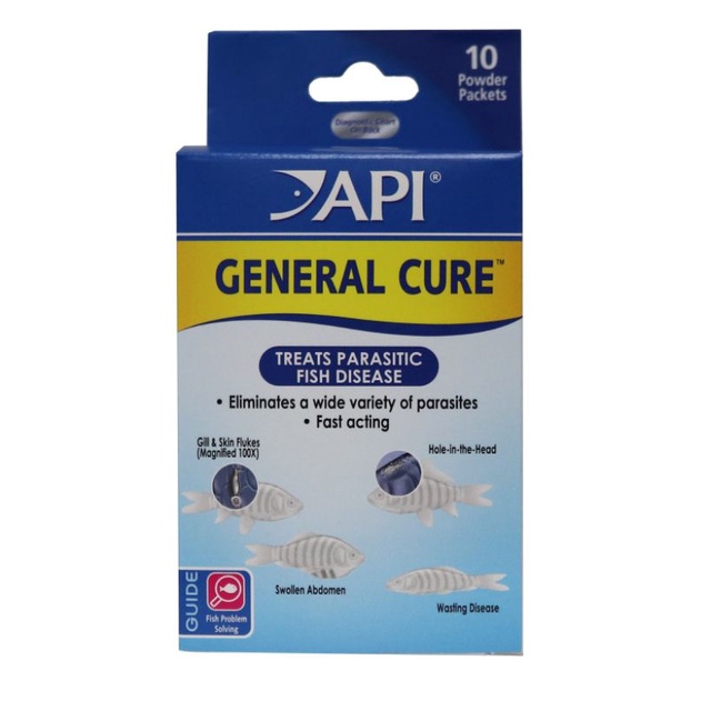 API - General Cure (gói) - Trị ký sinh trùng cho cá