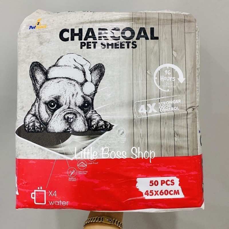 1 Tấm lót vệ sinh than hoạt tính chuồng chó mèo Charcoal 🐢🐢