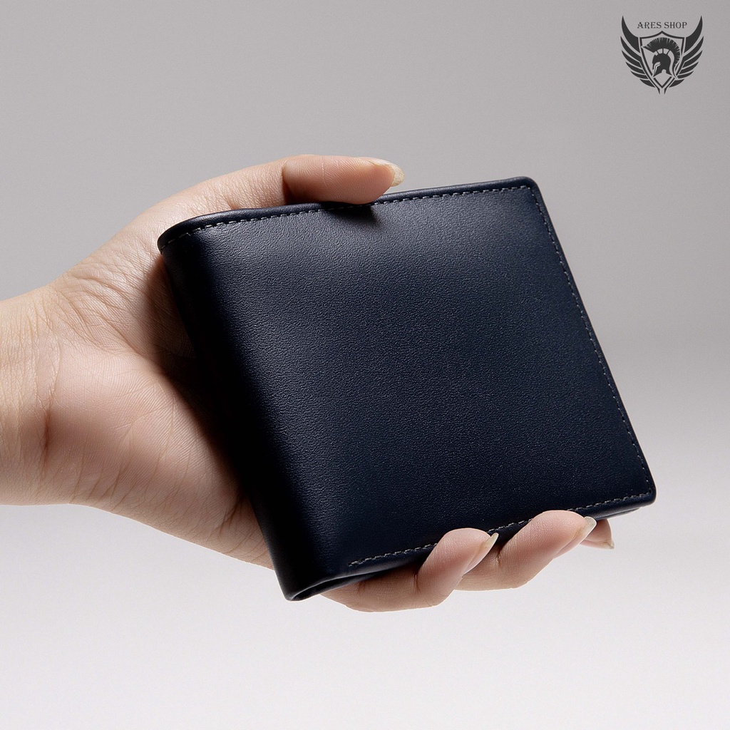Ví nam da bò Nappa chất Liệu Da Bò Thật Thời Trang Sang Trọng Cao Cấp - ARES SHOP