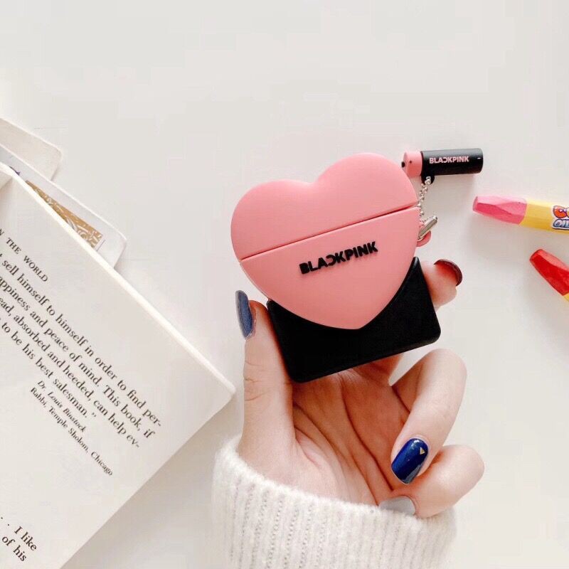 Airpods case Black Pink airpods pro case Cute creative Fashion airpods 1 2 pro protective cover