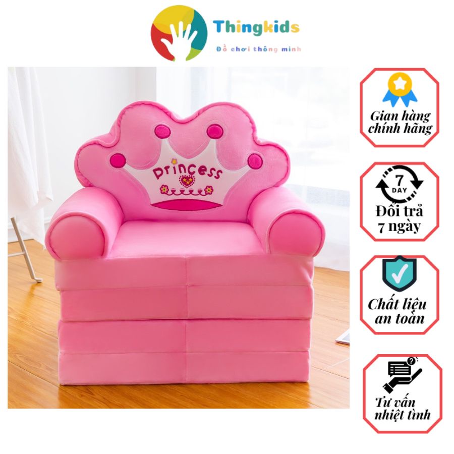 Ghế lười bông hình thú đáng yêu cho bé được chọn mầu- Thingkids