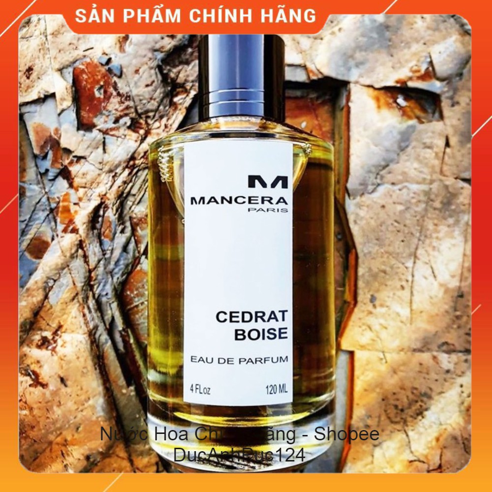 Nước Hoa Unisex Mancera Cedrat Boise .Xứng đáng với tên gọi khác của tín đồ nước hoa dành cho nó "cực phẩm mùa hè" 10ml