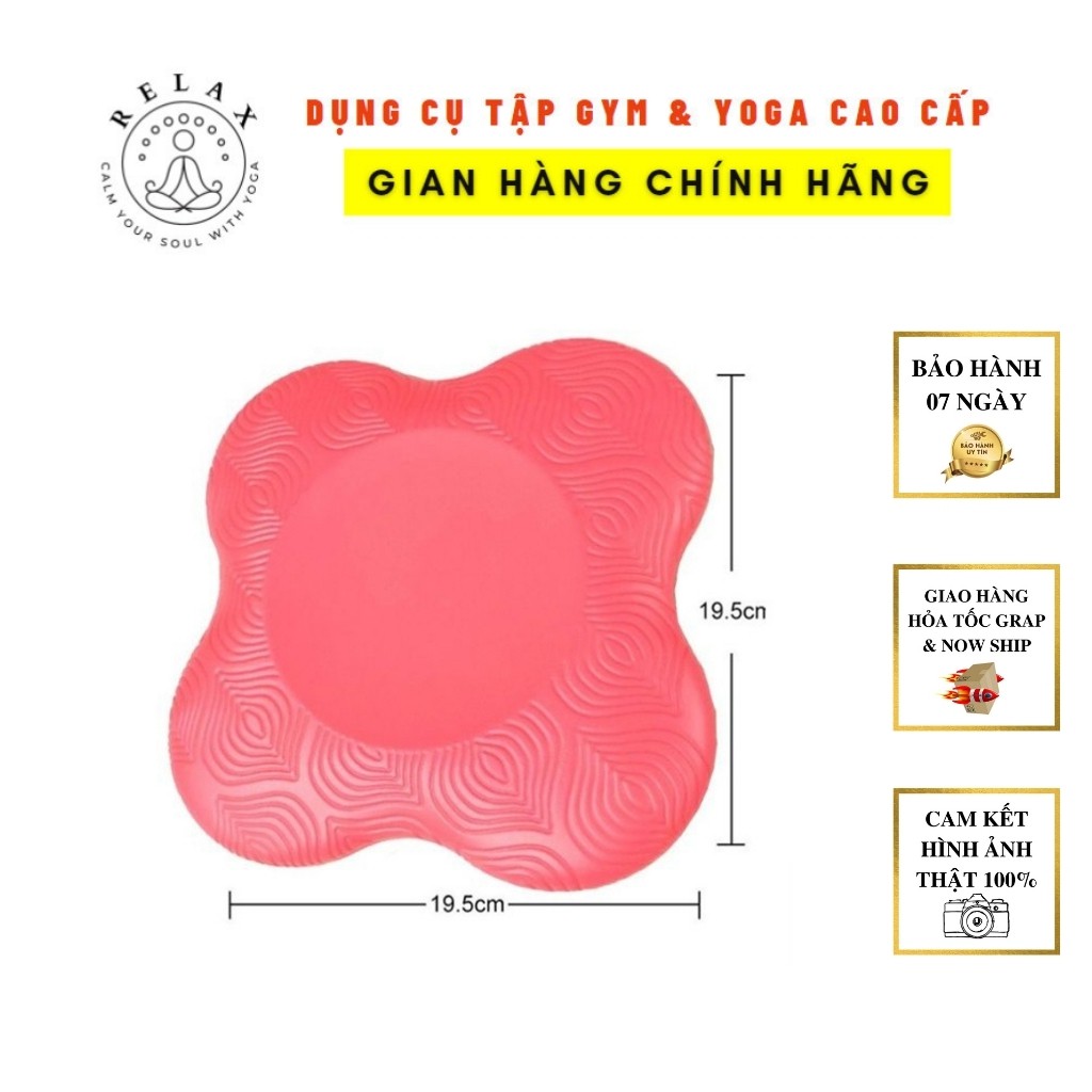 Đệm Lót Gối Yoga YTPLOTGOI01 [Hàng Loại 1] Pad Đệm Gối Khi Luyện Tập Gym Yoga, Tránh Chấn Thương Hay Đau Gối (Cặp 2 Cái)