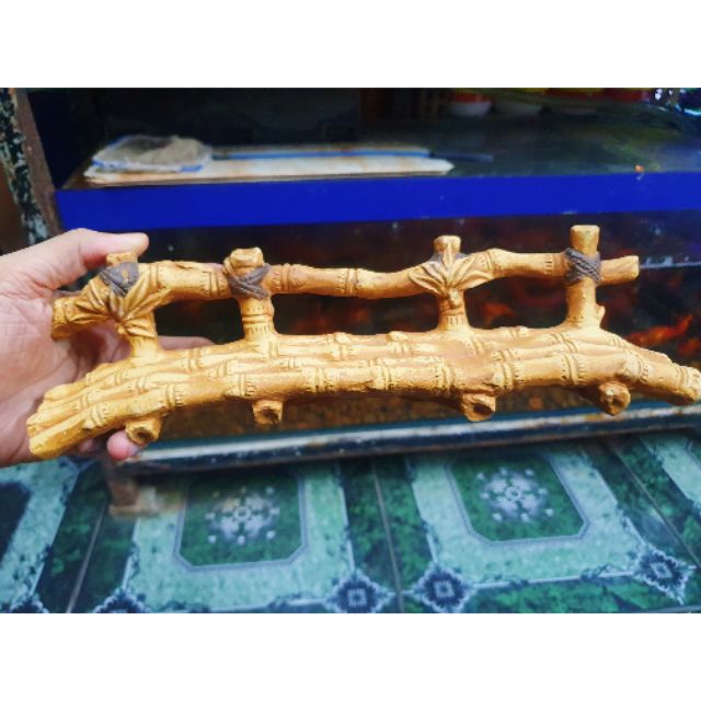 CẦU TRANG TRÍ HỒ CÁ NON BỘ DÀI 30CM