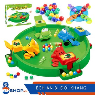 ĐỒ CHƠI TRẺ EM - BỘ ẾCH ĂN BI THÔNG MINH DÀNH CHO 4 NGƯỜI CHƠI