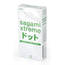 Combo 2 hộp bao cao su gân gai Sagami Extreme White 20 cái