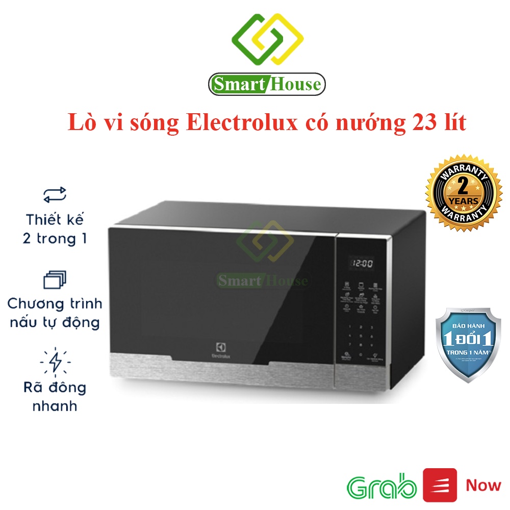 Lò vi sóng có nướng Electrolux EMG23DI9EBP 23 lít - Smart House