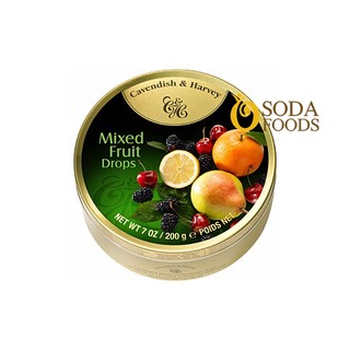 Kẹo Trái Cây - 200g - Mixed Fruit Drops (lê, cam)