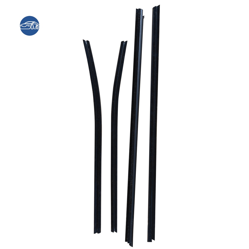 Set 4 Dây Cao Su Dán Viền Cửa Kính Xe Hơi Isuzu D-MAX Pickup 2010-2020