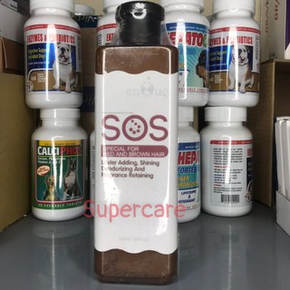 Sữa Tắm SOS 530ml Dành Cho Chó Lông Nâu Đỏ (Màu Nâu)