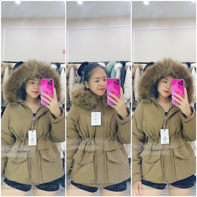 [Mã EMYEP825 giảm 30k]Áo Phao Mũ Lông Lót Lông Chất Liệu Phao Lót Lông P921 - Thiện Thảo | BigBuy360 - bigbuy360.vn