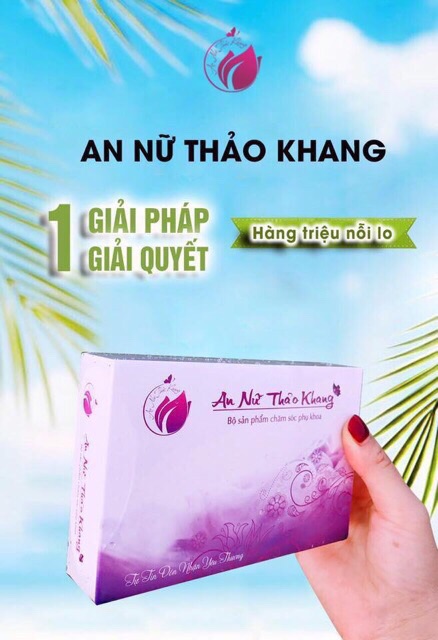 5 hộp AN NU THAO KHANG liệu trình 2 tháng