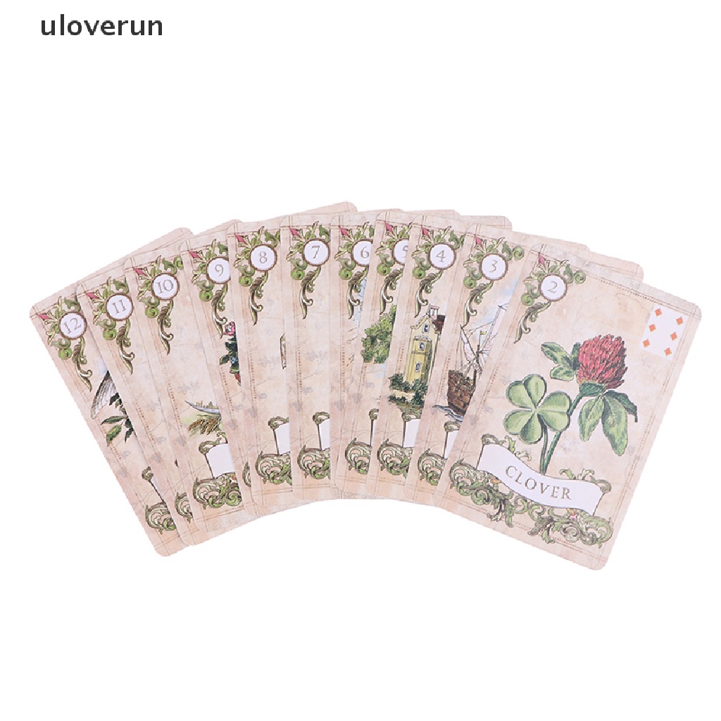 Bộ Thẻ Bài Tarot Lenormand Oracle Phong Cách Cổ Điển