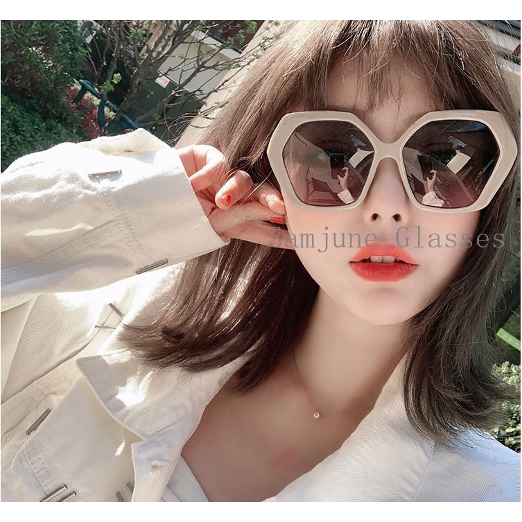 Kính Mát SAMJUNE Gọng Lục Giác Thời Trang Cho Nữ