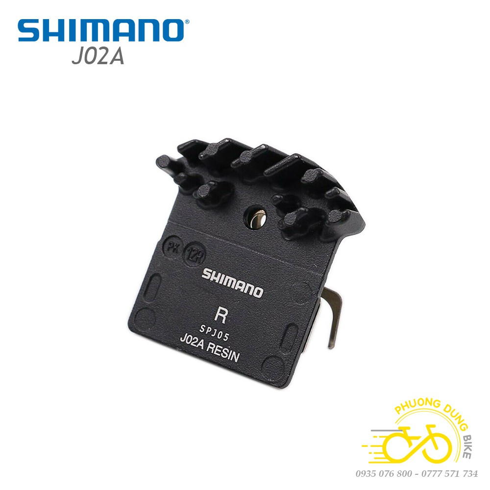 Má phanh xe đạp SHIMANO J02A tản nhiệt