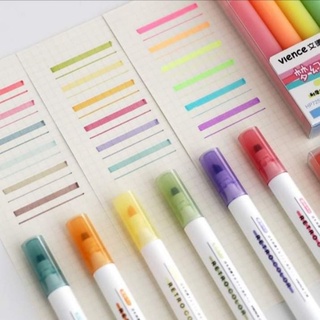 🌈 Set 6 bút hightlight tone màu đẹp ❣