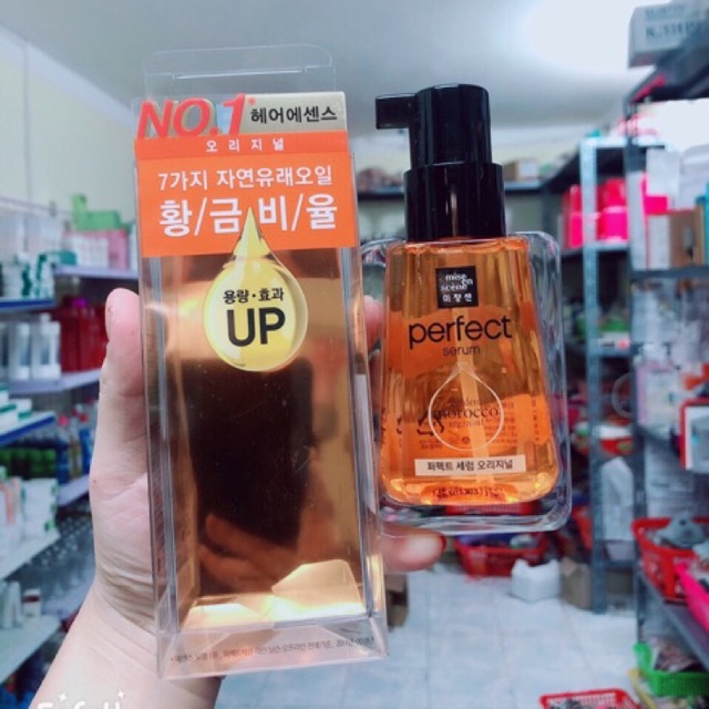 Tinh Chất Dưỡng Tóc Mise en scene Damage Hair Care Perfect Serum 80ml mẫu 2020