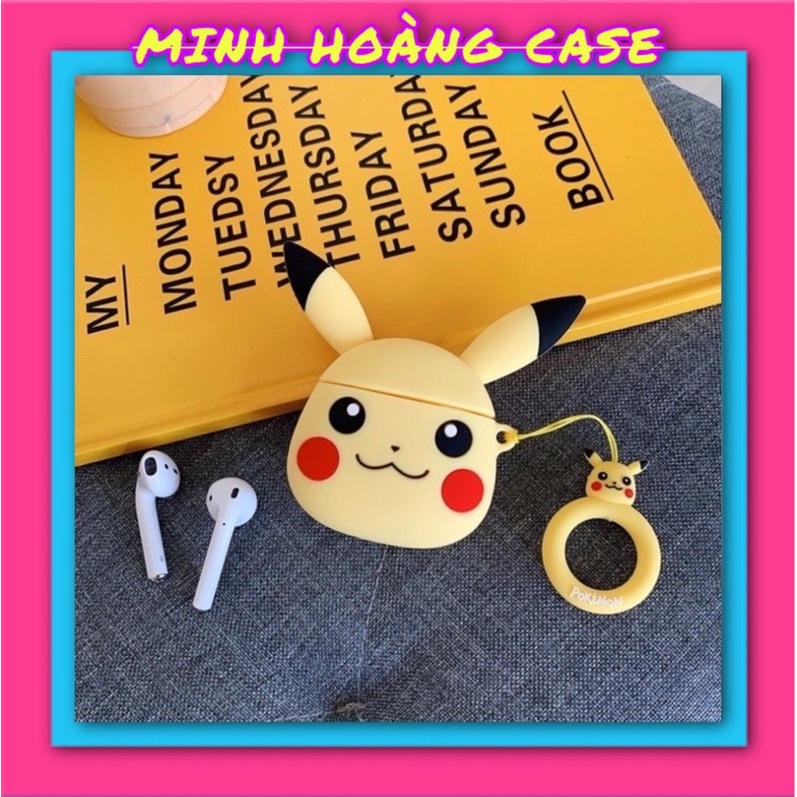 Case Airpod 1/2 pikachu (lấy tương tác)
