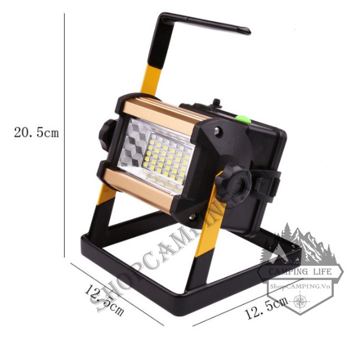 Đèn LED xách tay W807 công suất 50w