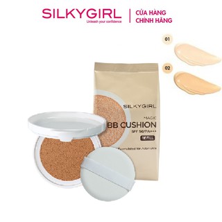 Lõi Phấn Nước Silkygirl Magic BB Cushion Refill Pack PA+++ 15g