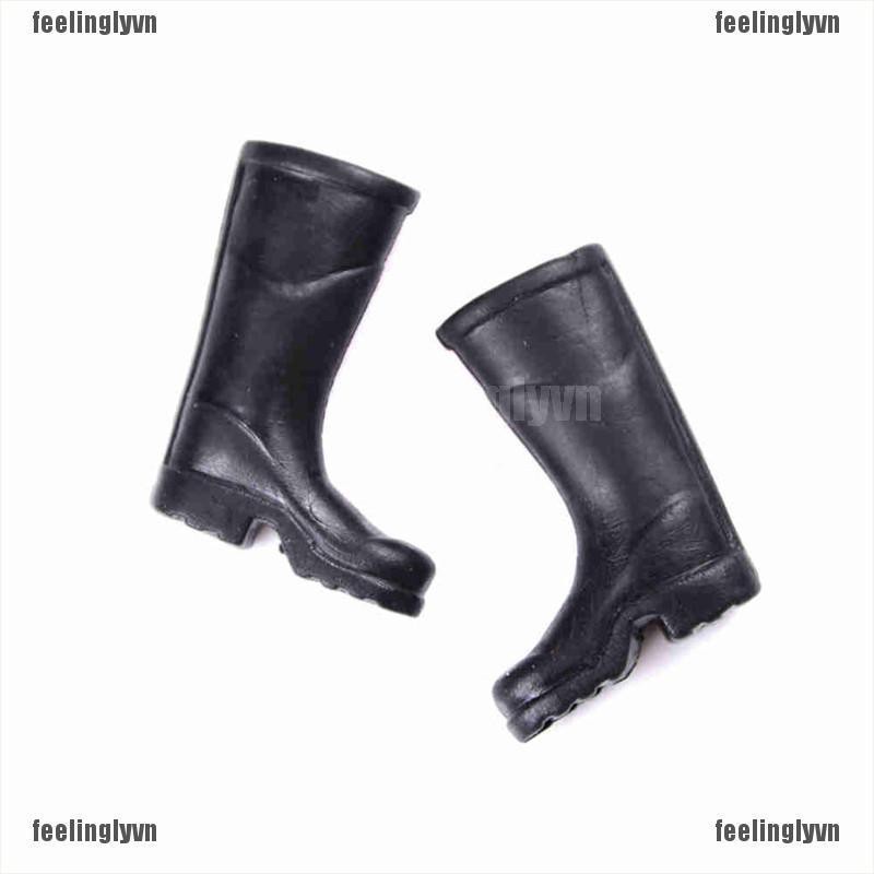 ❤TOP❤ Đôi boots cao su đi mưa mini cho búp bê 1/12 dễ thương ❤YO