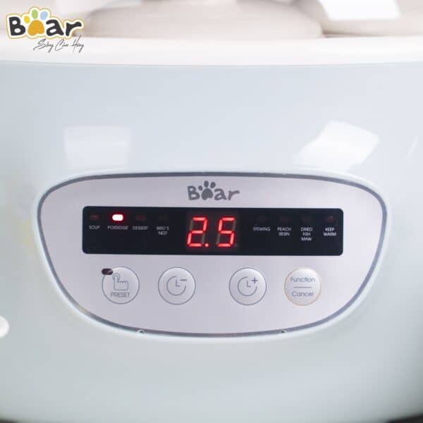Nồi nấu cháo chậm Bear 2.5L SUBE003 / Bear SUBE002 / Bear SUBE001 / Bear DDZ-C25E1 ,Bảo hành 18 tháng