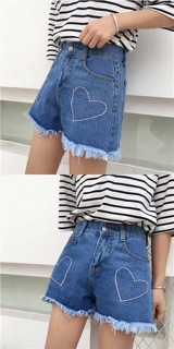 Quần shorts jean Hàn Quốc