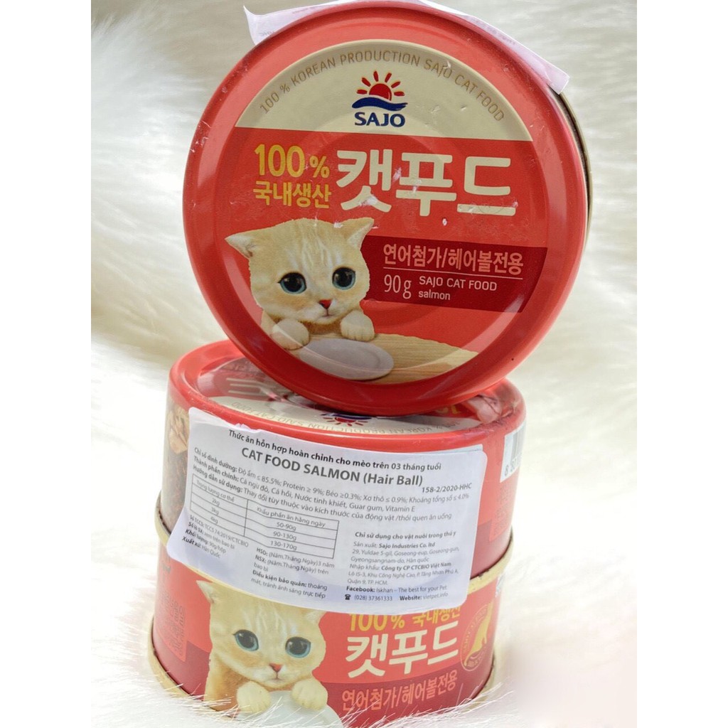 Pate Loveat Hàn Quốc Cao Cấp cho Mèo Trên 3 tháng tuổi - Pate Ngon Cho Mèo Hộp 90g