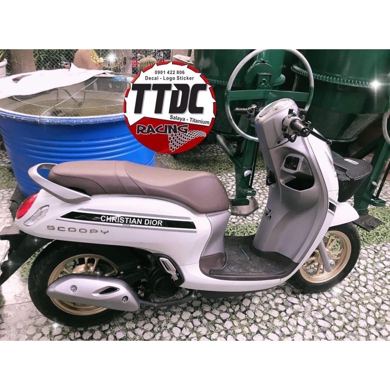 Tem Bộ Scoopy Phiên Bản Dior in camay ánh kim cực đẹp ✌