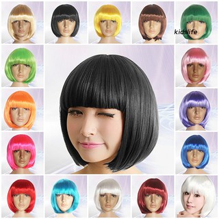 Bộ tóc giả kiểu bob ngắn thời trang cho nữ