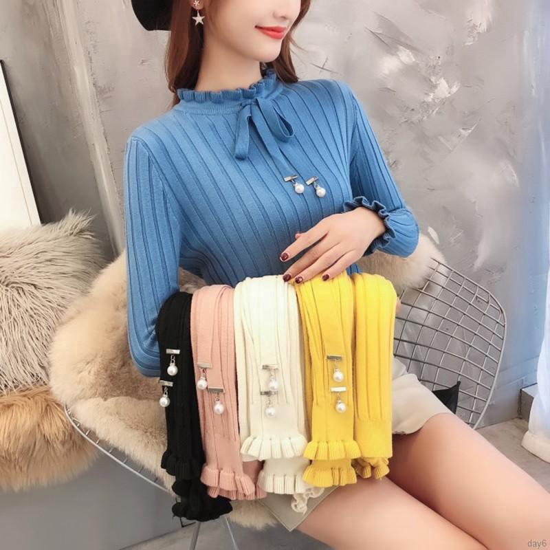 Áo thun Hàn Quốc dáng ôm màu trơn ngọt ngào cho nữ