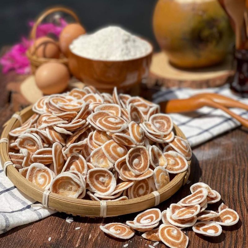 BÁNH TAI HEO HƯƠNG VỊ TRUYỀN THỐNG NGÀY XƯA.