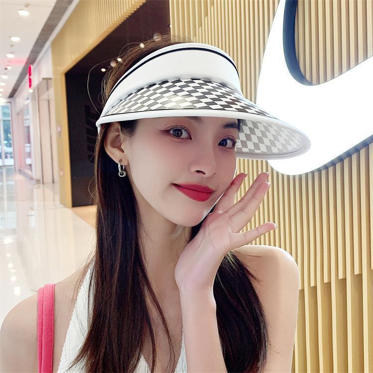 Mũ rộng vành đi biển thời trang HALA nón nữ nửa đầu chống nắng chống tia AV cá tính trẻ trung