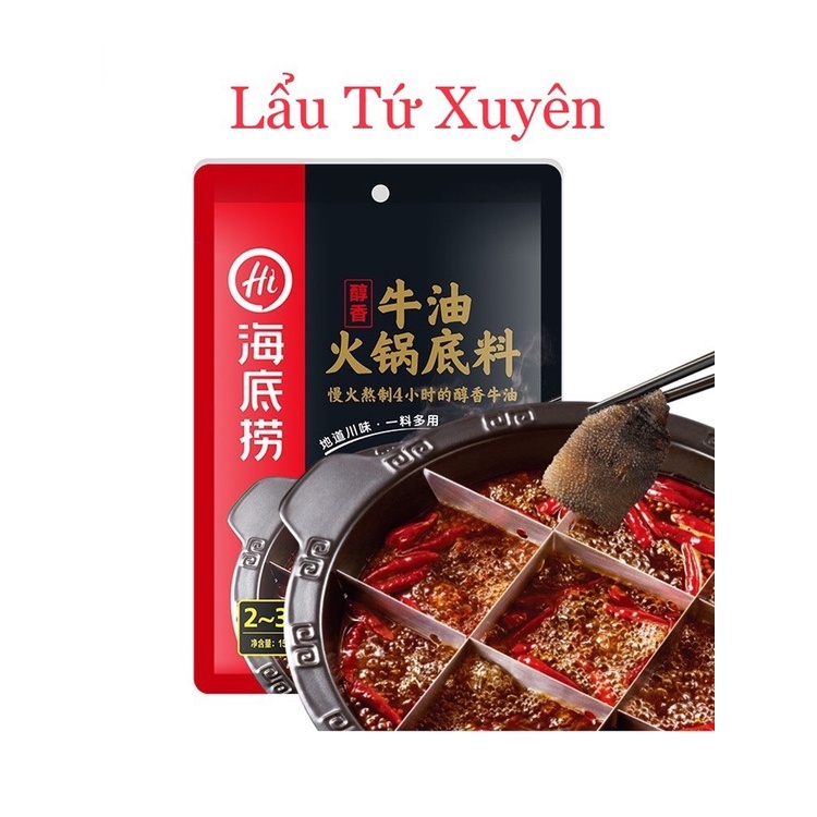 Lẩu Haidilao vị Tứ Xuyên