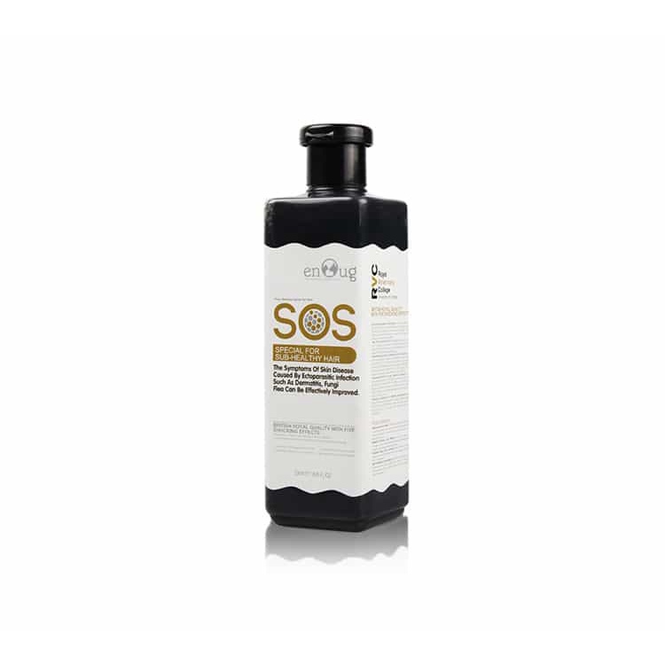 (Quận 4)Sữa tắm phục hồi da lông SOS đen (530ml)