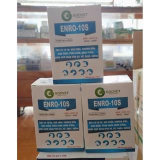 Đặc trị gà toi  rù ENRO _10S