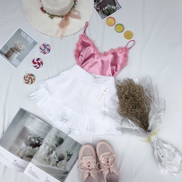 Chân váy 2 tầng xếp ly hàng đẹp hình thật - CAROTSHOP | BigBuy360 - bigbuy360.vn